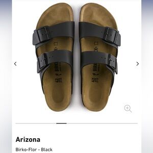 Birkenstock Arizona Black Sandals